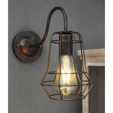 LAMPA ŚCIENNA INDUSTRY -B- 33x15x27,5 cm MIN 2